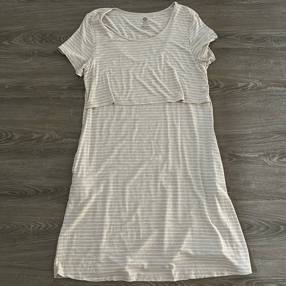 Kindred Bravely Elanora bamboo maternity and nursing dress